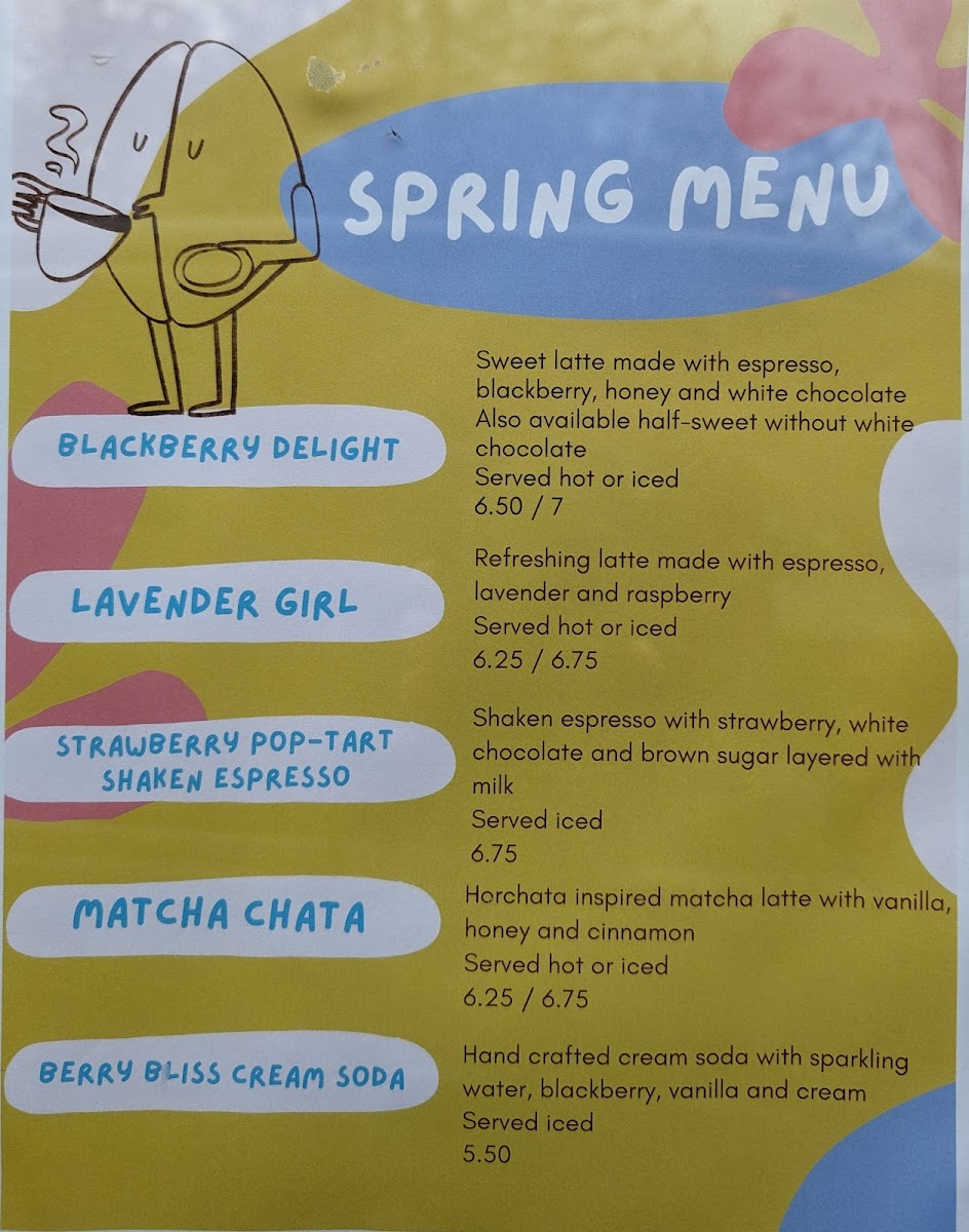 Red Kite Coffee Company Menu - Image 5